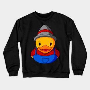 Farmer Rubber Duck Crewneck Sweatshirt